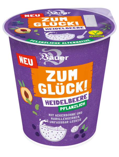 becher zum glück 350g joghurt heidelbeere