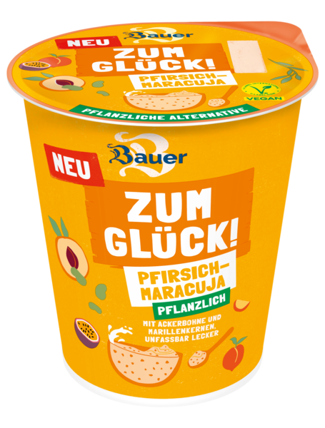 becher zum glück 350g joghurt pfirsich maracuja